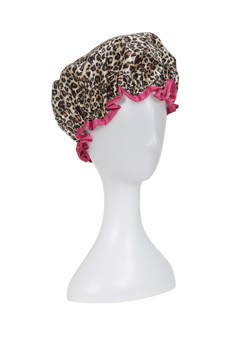Gorro de ducha leopardo