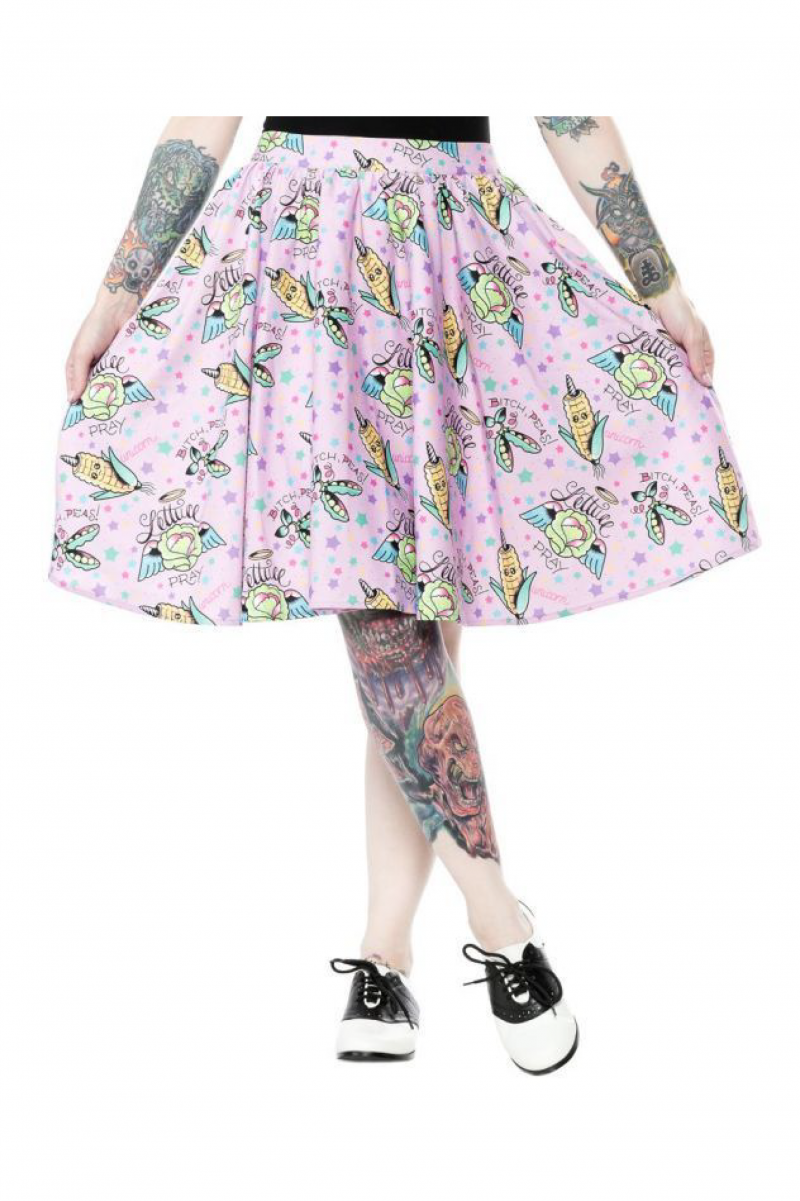 Falda Kawaii Rosa