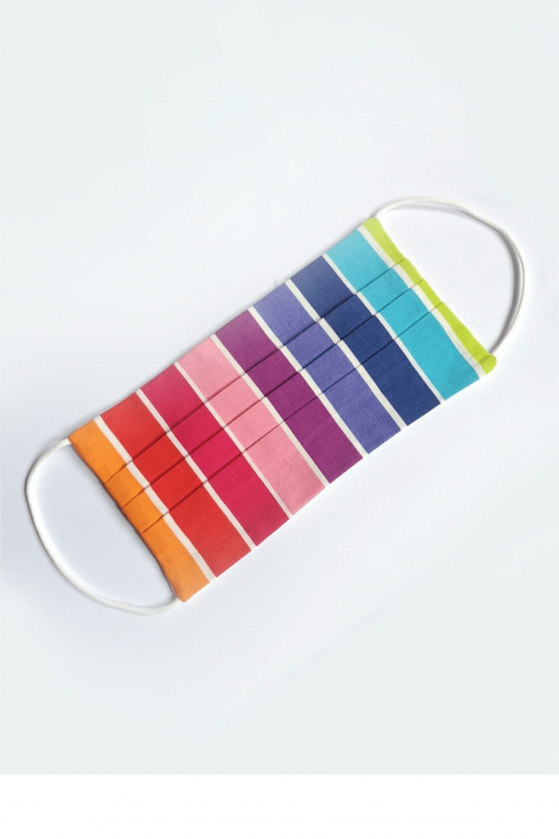 Mascarilla arcoiris