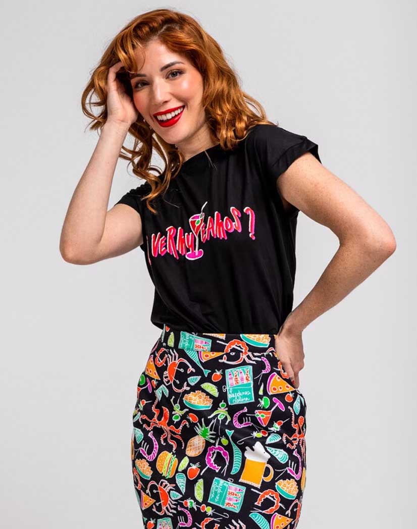 Camiseta sin sisa - Gamberra